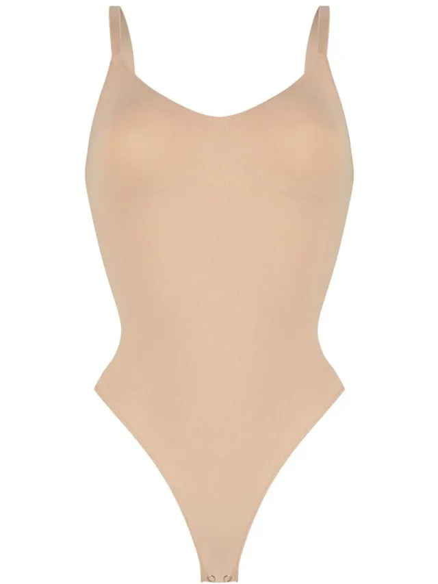 Teep Corrigerende Body String – Corrigerende String Dames – Corrigerend Ondergoed Dames – Shapewear Dames – Beige –