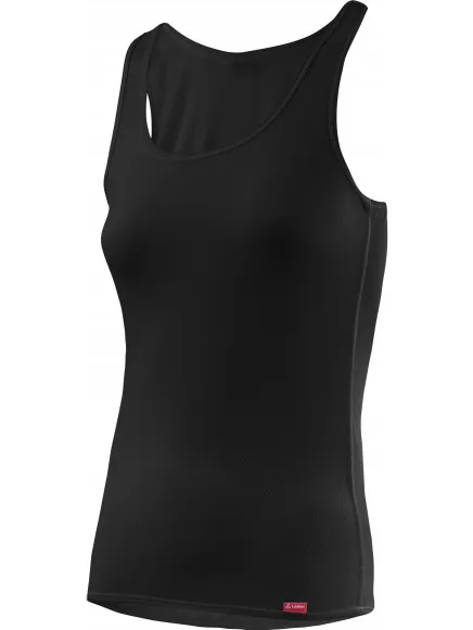 Löffler Women's Singlet Transtex Light - Synthetisch ondergoed, zwart