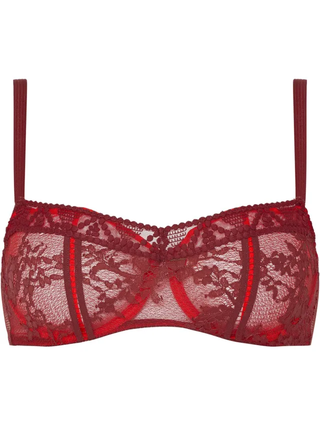 ESOTIQ Olivia Passionata - Zachte Beha - Rood - 75D - Kanten Afwerking