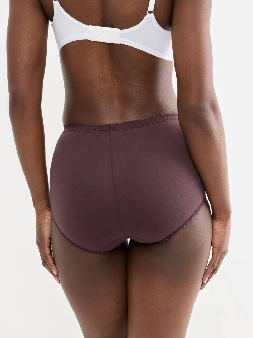 Sloggi Basic+ maxislip set van 4 bordeaux, foto 6