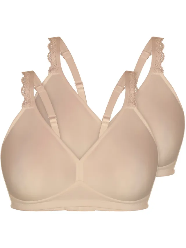 Sassa 2-pack Zachte bh Basics modern skin