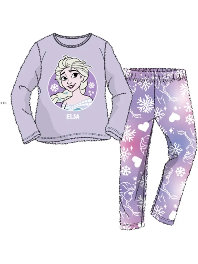 Disney Frozen Pyjama-Set Fleece Purple