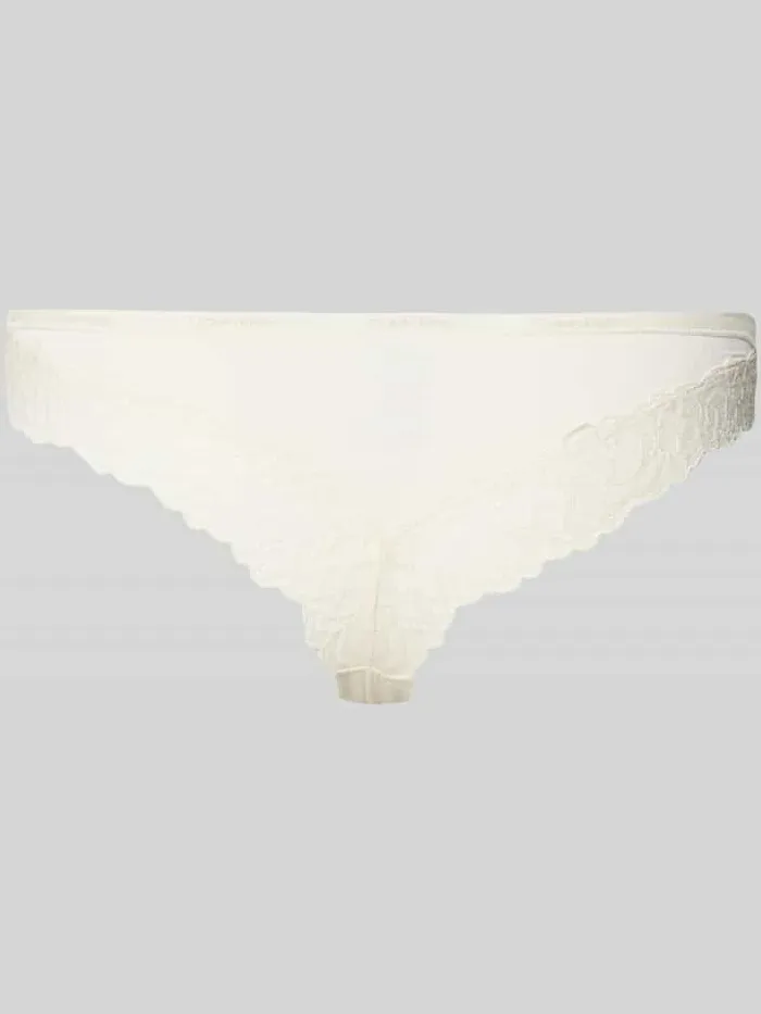 Calvin Klein String met labelprints offwhite, foto 2