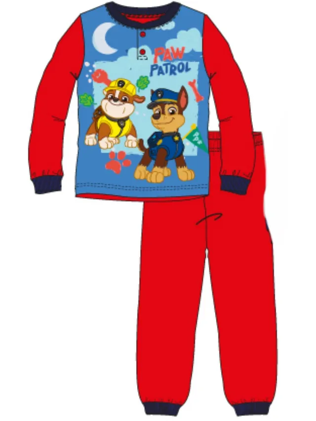 PAW Patrol Pyjama - Fleece - Rood