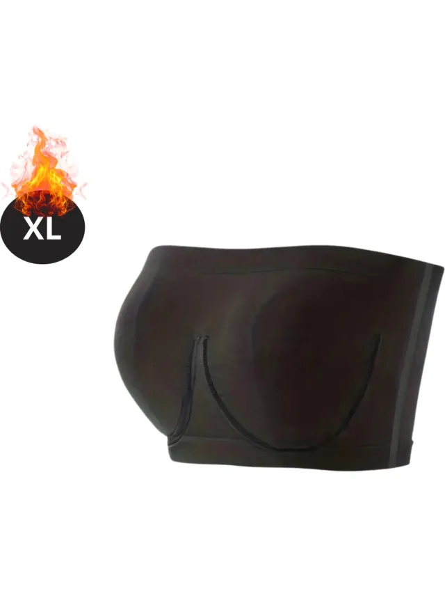 Livano BH Zonder Beugel - Zonder Bandjes - Push-up Bh's - Comfort Beha - Comfortabel - Sterk - Zwart
