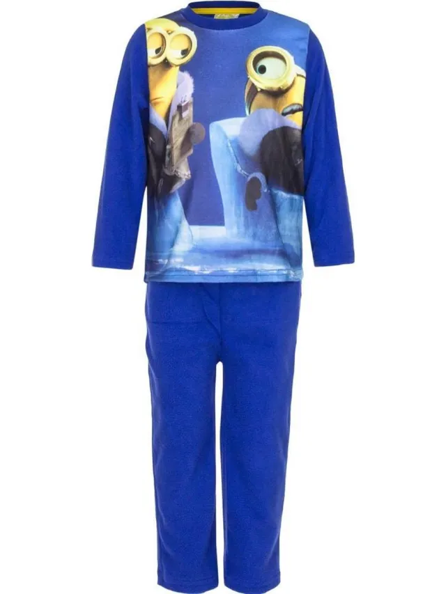 Minions blauwe pyjama Navy