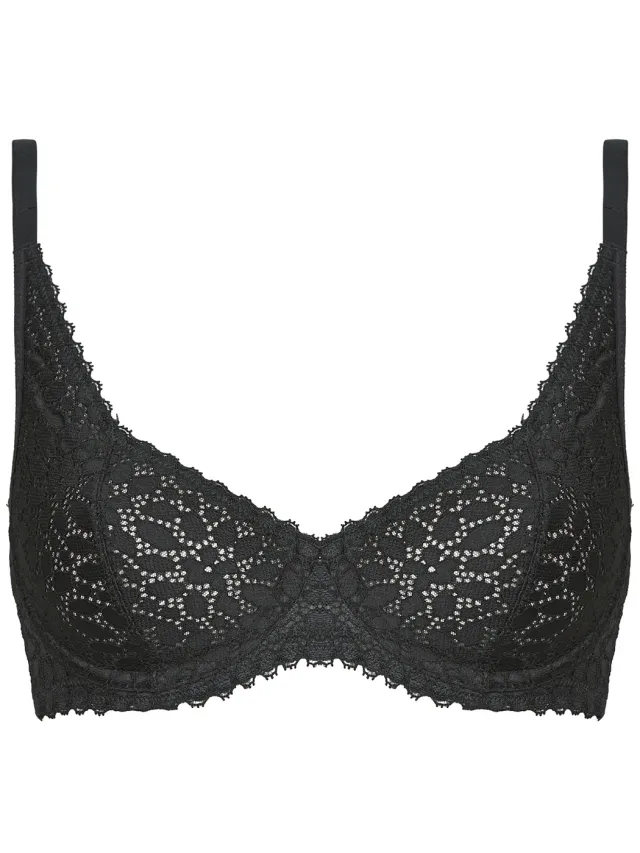 Dim Daily Dentelle beugel-bh zwart
