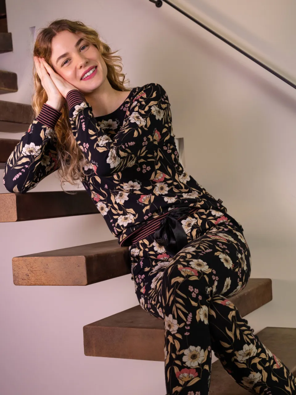 Charlie Choe pyjamabroek - zwart, foto 3