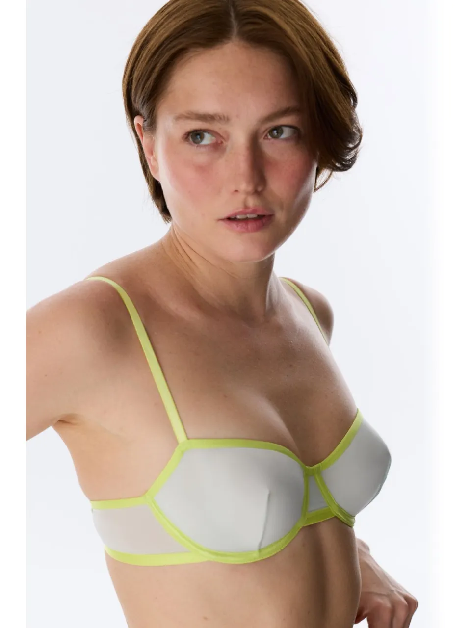 Penti Stevige Ondersteunde Jersey Beha Gebroken wit