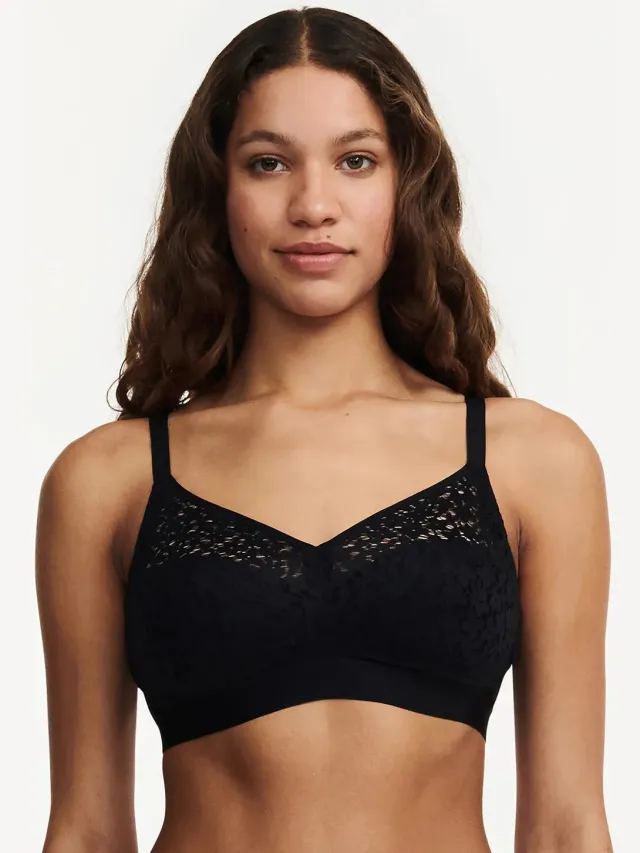 Chantelle Norah - Beugelloze steungevende bh - Soft Feel - ZWART