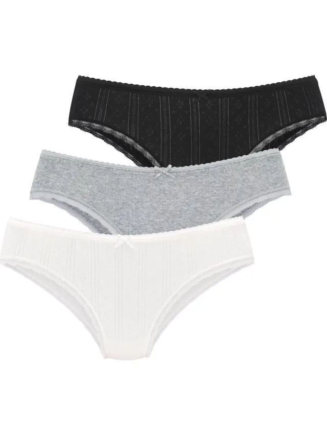 slips Jazz-pants zwart grijs wit, foto 2