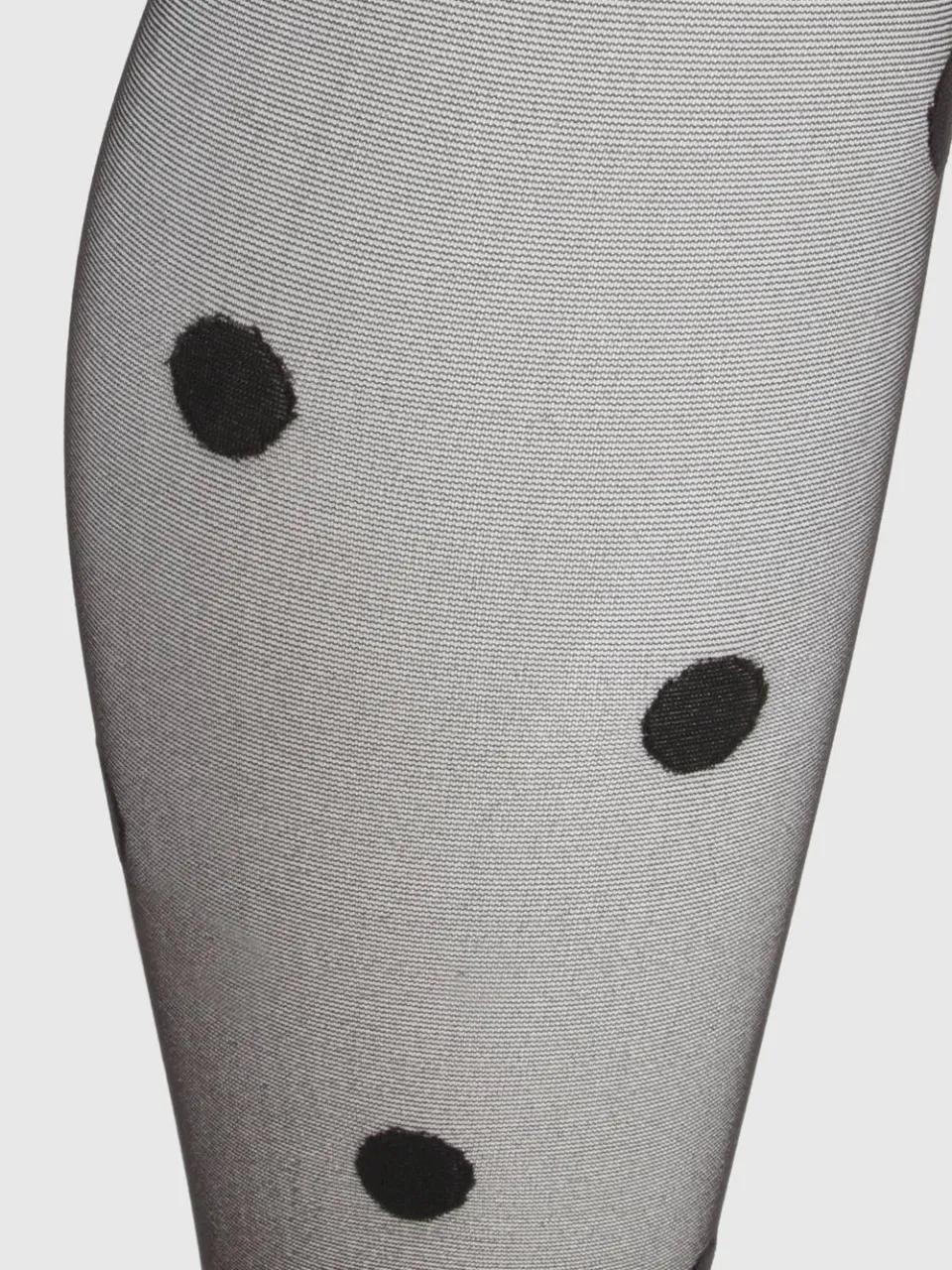 boohoo Dames Grote stippen doorzichtige panty's zwart, foto 3