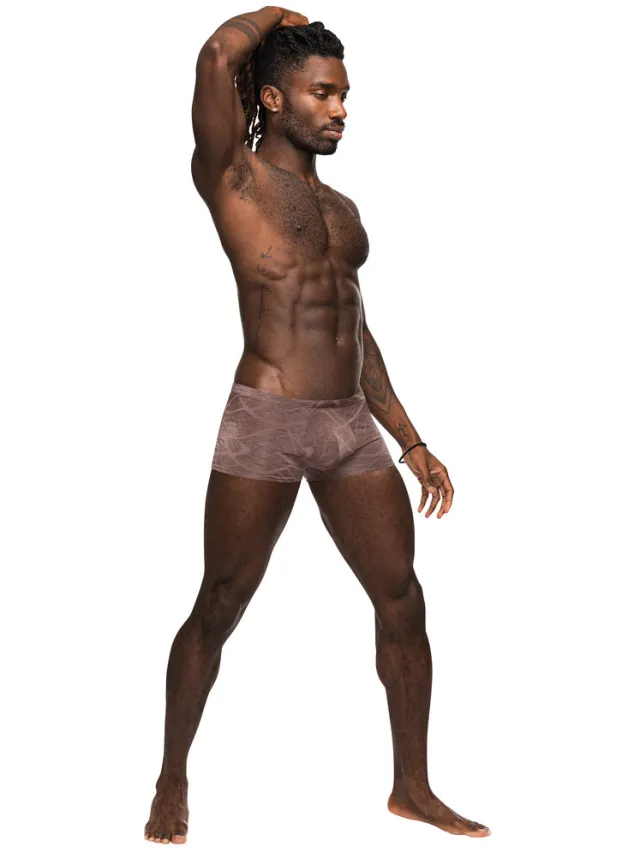 Male Power Mini Short - XL - Mauve
