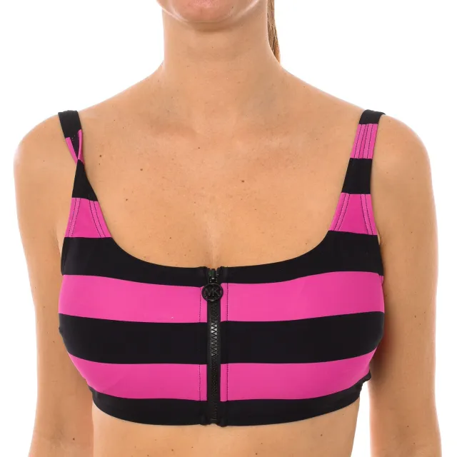 Michael Kors Bikinitopje in bralettestijl voor dames MM4M920 Roze