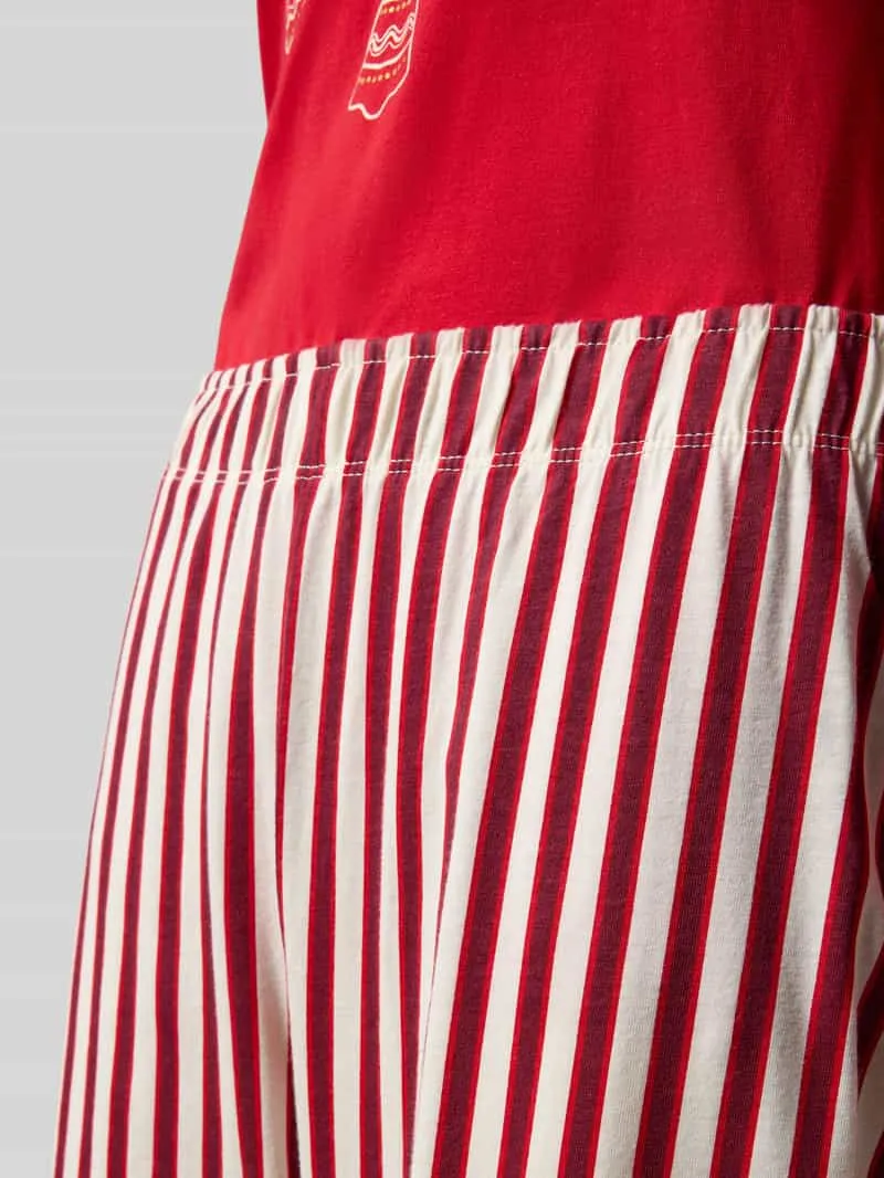 Lascana Pyjama met statementprint rood, foto 2