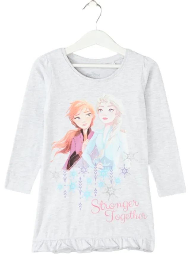 Disney Frozen Frozen nachthemd Maat 2 jaar grijs