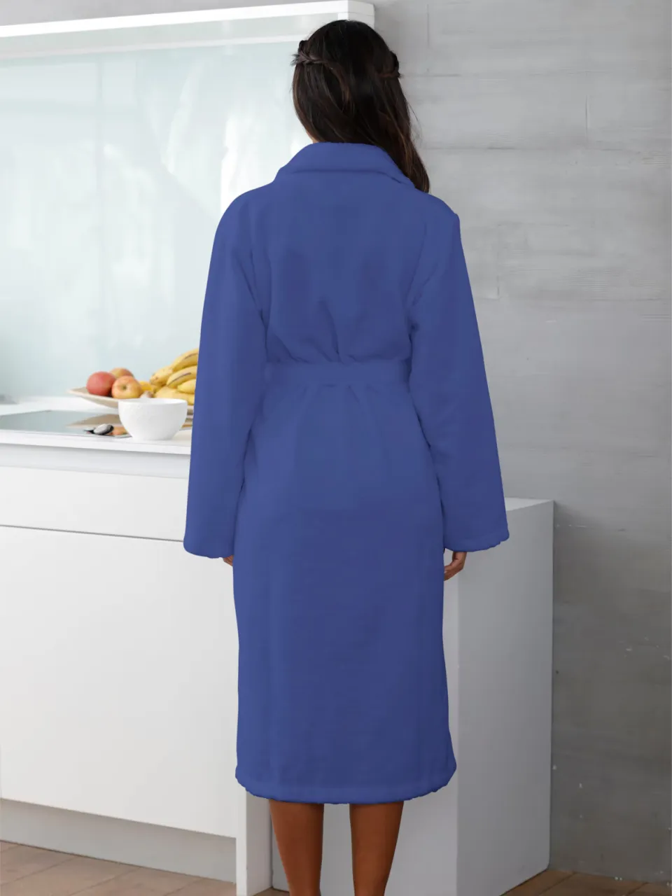 badjas blauw, foto 3