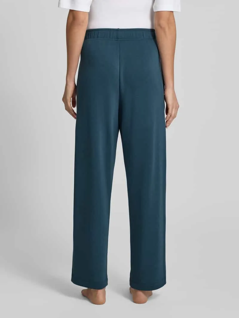 Schiesser Joggingbroek van modal-mix met labeldetail blauw, foto 3