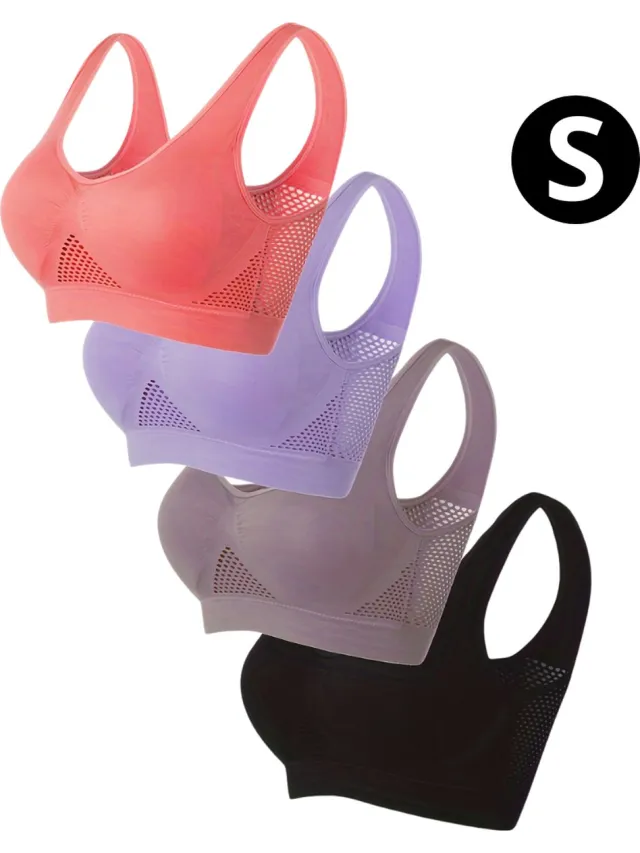 Nivard BH Zonder Beugel - Zonder Bandjes - Push-up Bh's - Comfort Bh - Gemengd - Sport mix