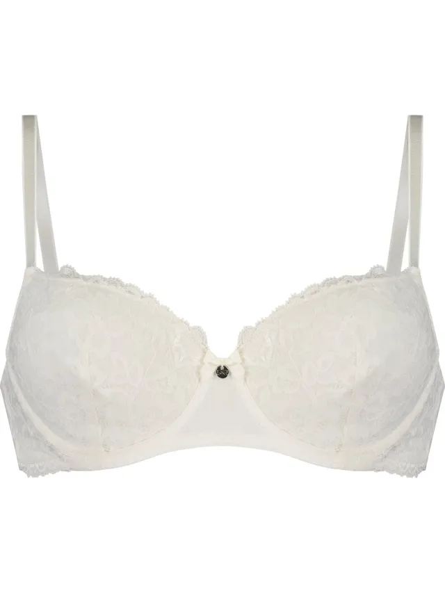 Hunkemöller Marine voorgevormde Dames bh wit