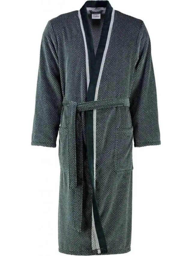 Cawö Cawo Badjas 4839 Velours - Silber 58