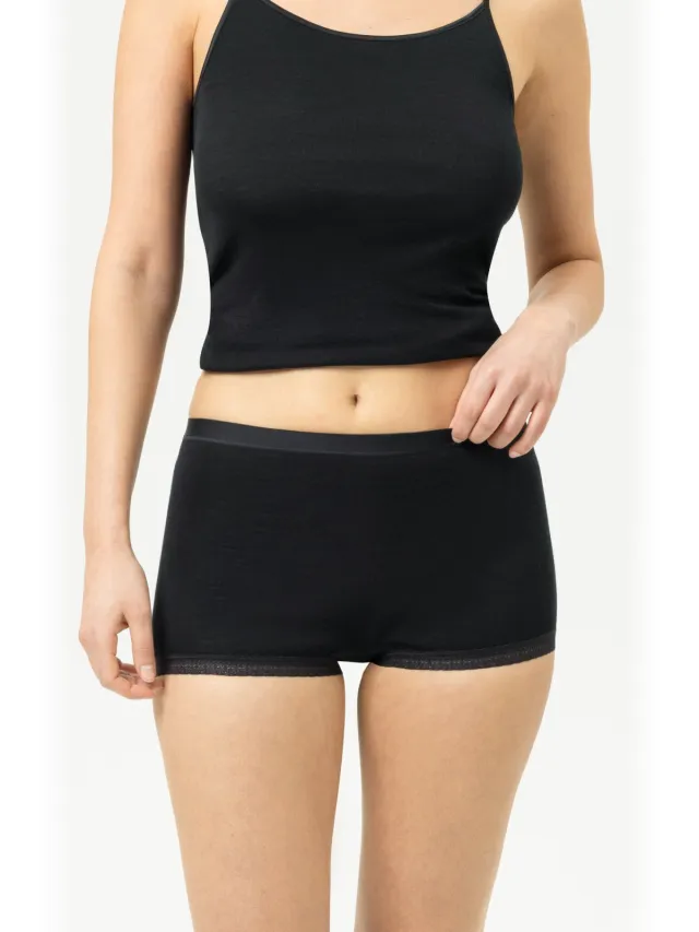 Mey Panty Serie Wool&Silk Zwart