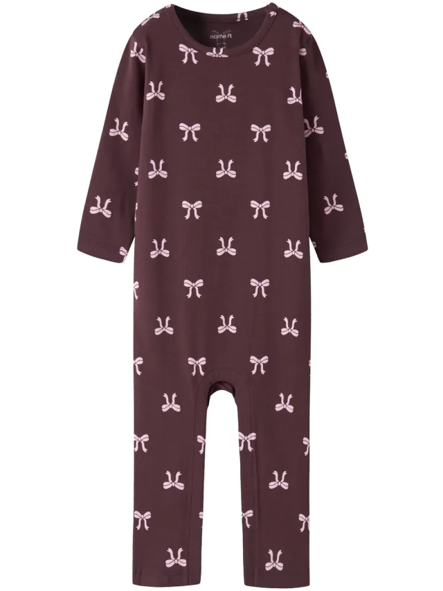 NAME IT Pyjama Biologisch katoen Catawba Grape1