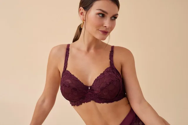 Promise Eloise Beugel BH Burgundy - Rood