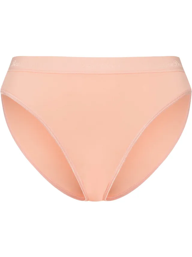 BeeDees Taillenslip Microfun Tai Met elastische band pale peach