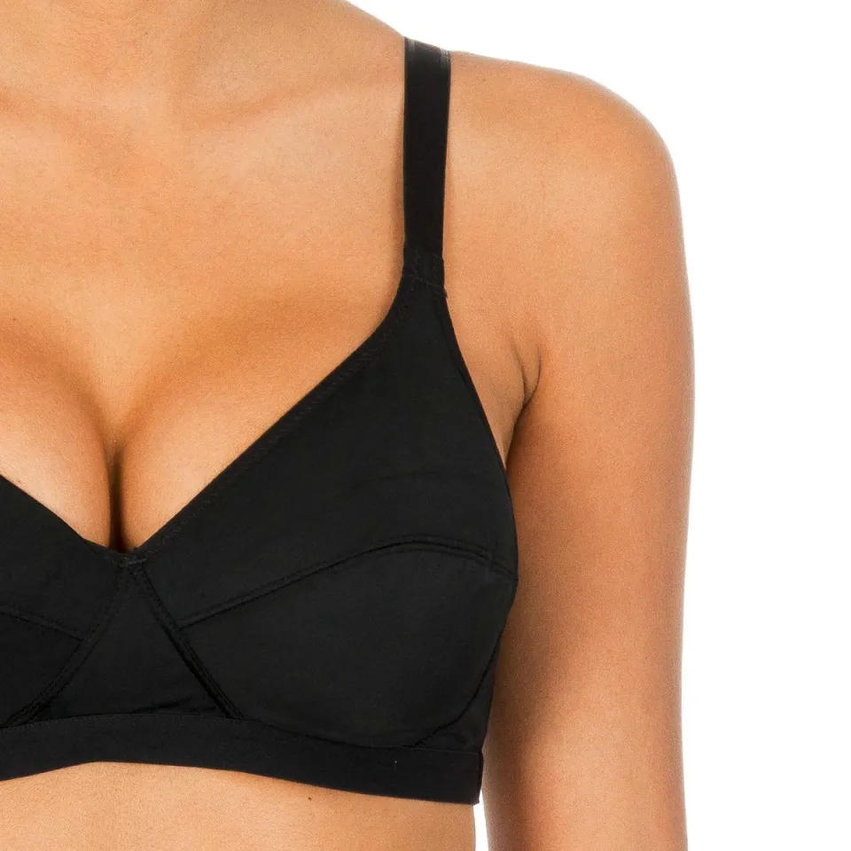 Playtex Magic cross-over draadloze beha 00BD vrouwen Zwart