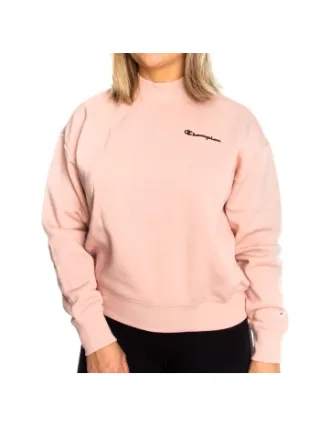 Champion Classics Women High Neck Sweatshirt Roze