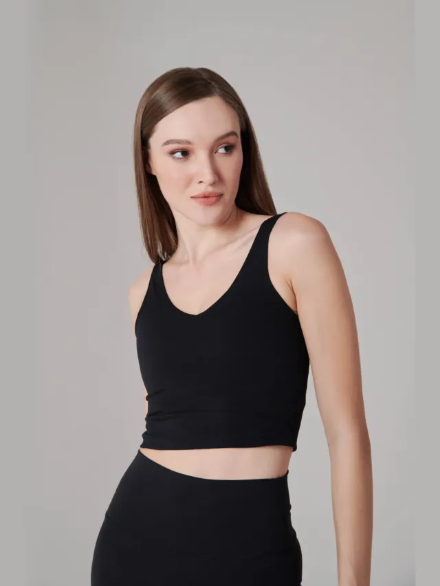 Onamaste Mantra Tank Sport-bh Zwart