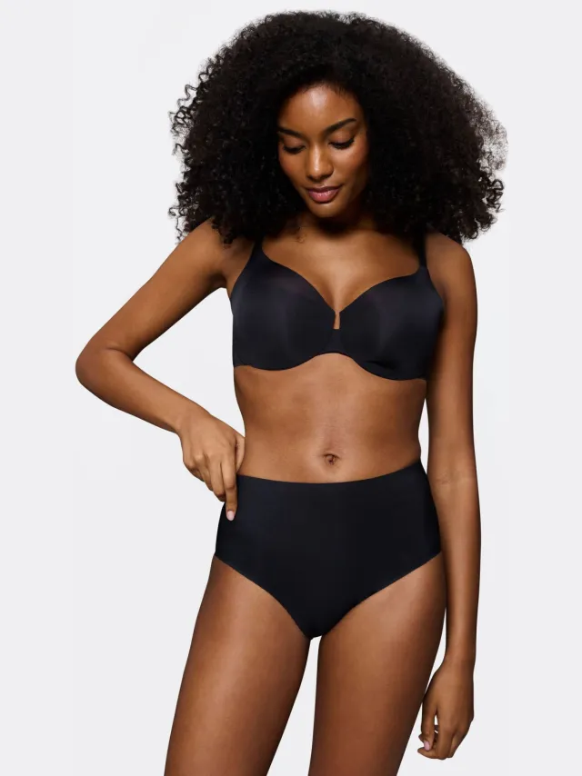 Triumph corrigerende maxislip Body Make-Up Illusion Curve zwart