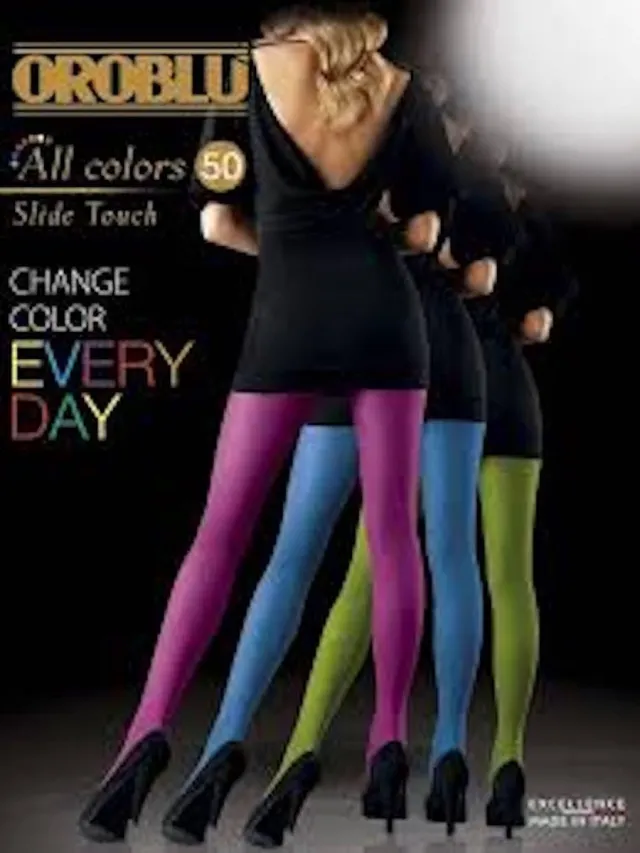 Oroblu all colors 50 opaque panty maat 36/40 (yellow 4)