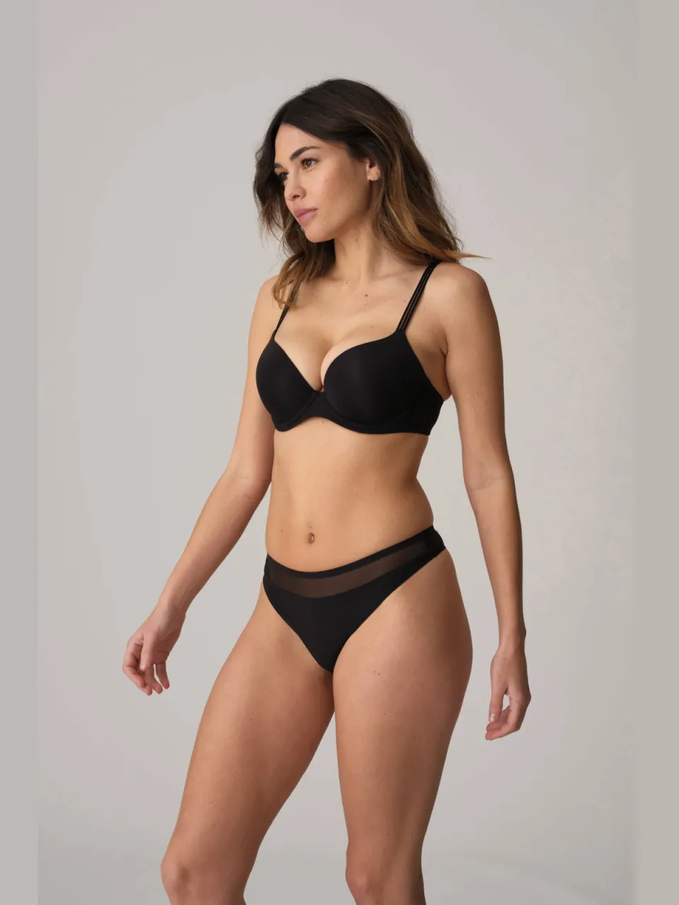 Marie Jo Louie seamless string zwart, foto 4