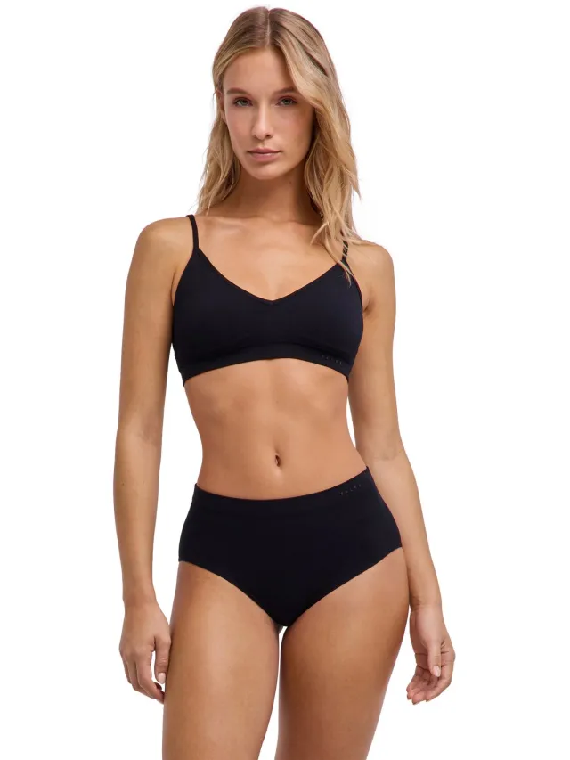 Falke Daily Seamless naadloos modal beha dames zwart zwart 3000