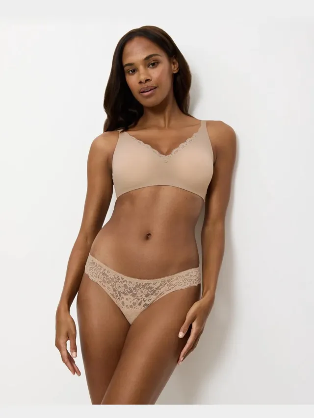 Triumph Bügelloser BH Red Label Amourette Beige