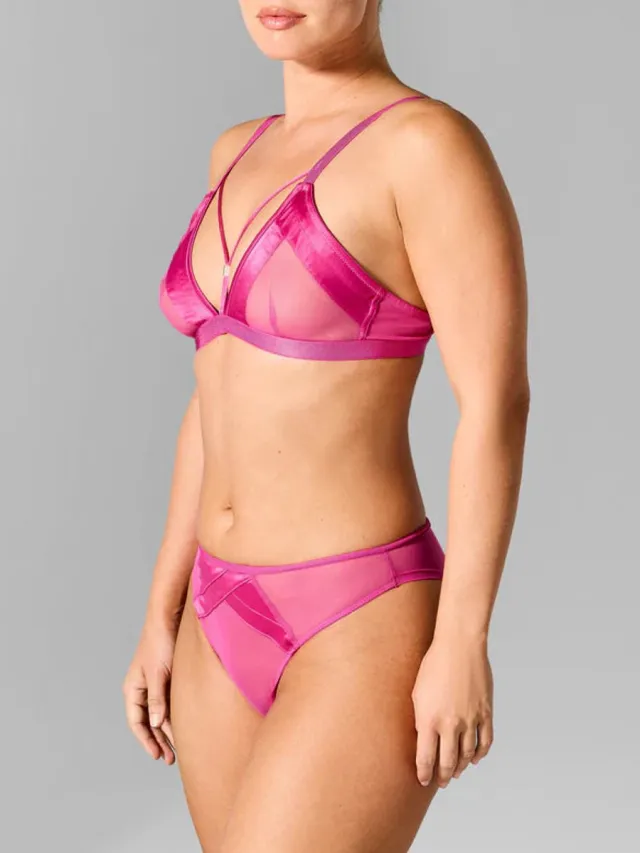 Sapph Lisette Bralette Very Berry - Roze