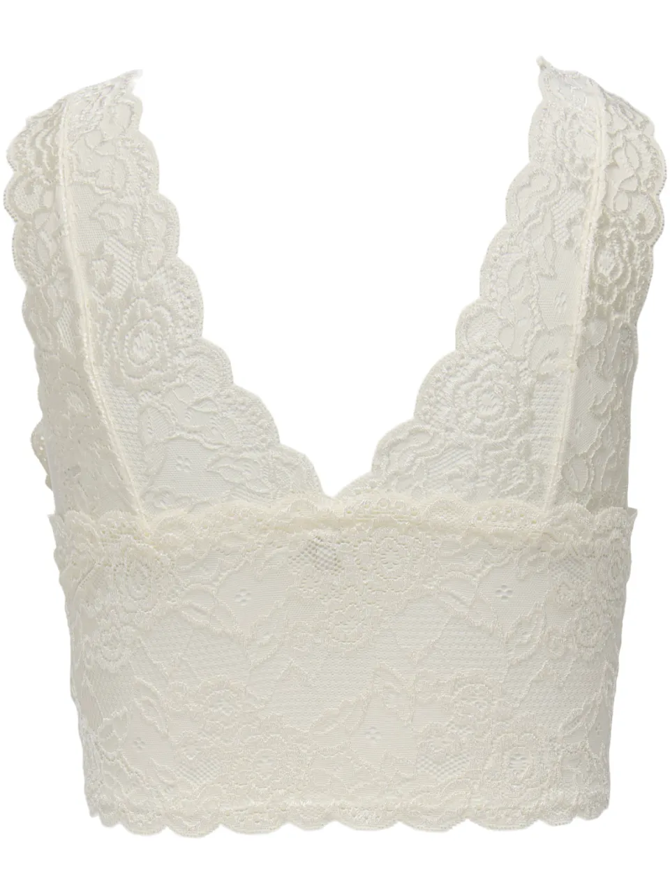 Only ONLCHLOE voorgevormde bralette gebroken wit, foto 3