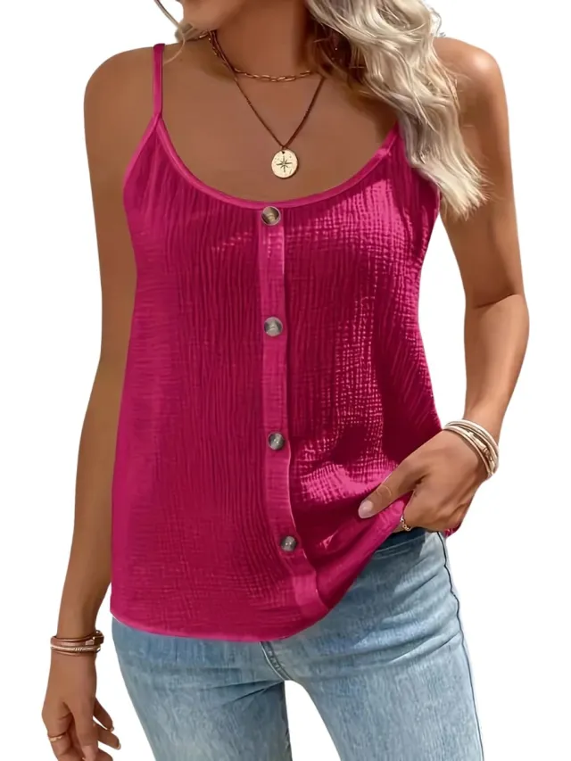Bovista Topje Dames - Kleding - Shirt - Blouse - Kort - Volwassen - Roze