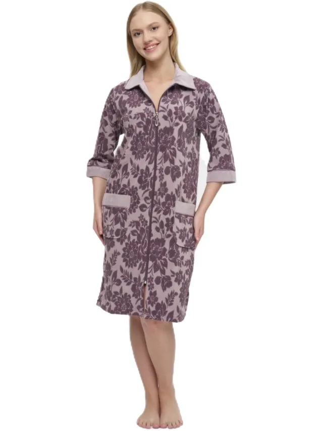 A Sense of Love Dames Ritsbadjas / Ochtendjas Ronza / Lila / XXXXL
