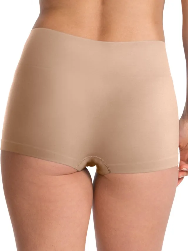 Spanx Everyday Shaping Boyshort - Nude Beige