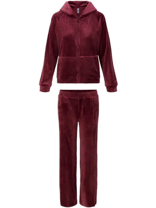 LingaDore Velvet Huispak Windsor wine