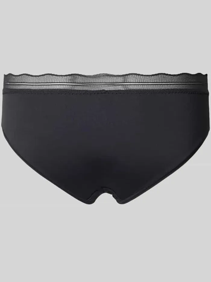 Sloggi Slim Fit hipster met logodetail model 'Go Blush' zwart, foto 2