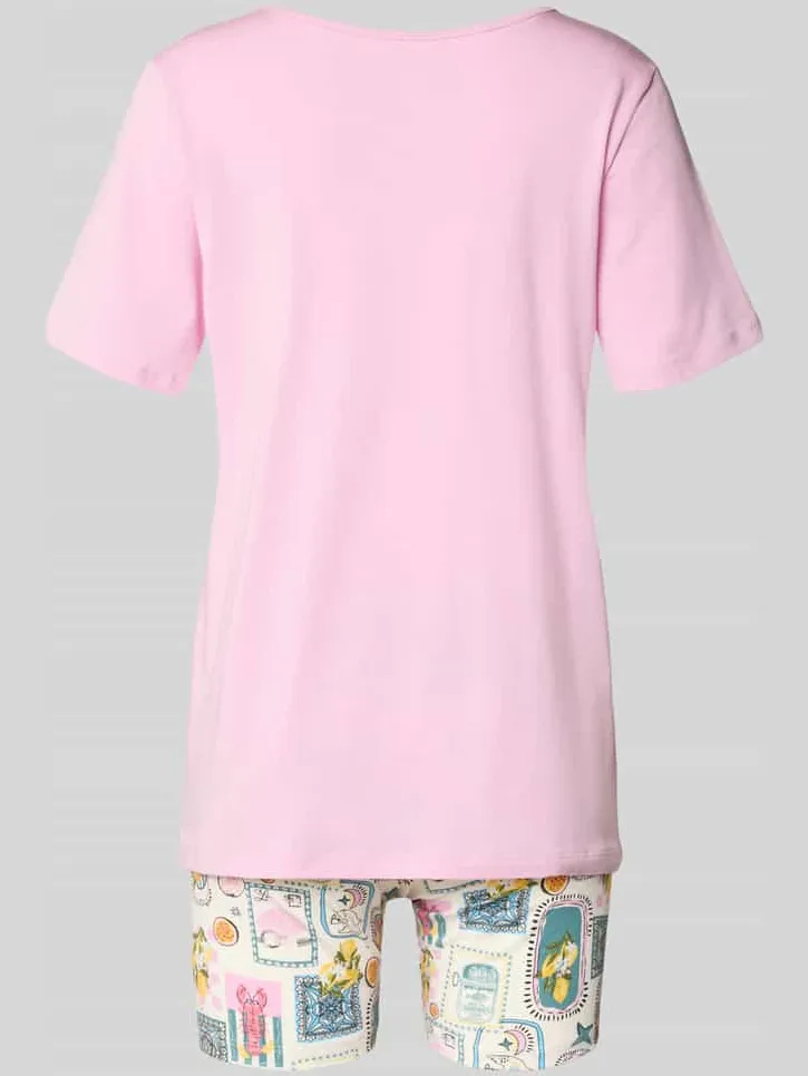 SKINY regular fit pyjamaset met motiefprint roze, foto 2
