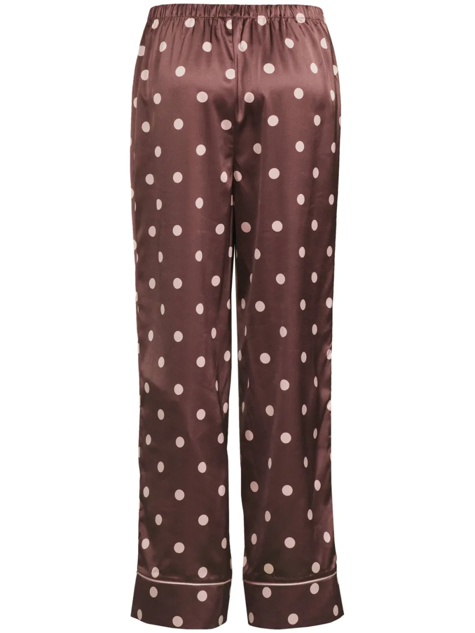 Dreamcovers satijnlook pyjamaset bruin oudroze, foto 4