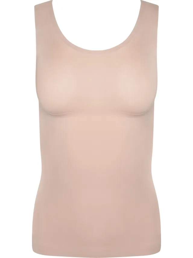 MAGIC Bodyfashion Tone Your Body Tanktop Dames Corrigerend ondergoed - Cappuccino
