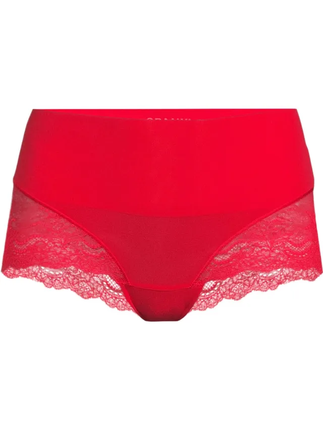 SPANX SPANXsupersmooth™ Undie-tectable licht corrigerende Lace Hi-Hipster gebroken - felrood, foto 2