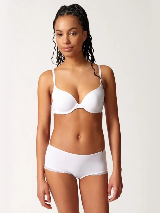 Skiny BH - Vrouwen - wit - Kant