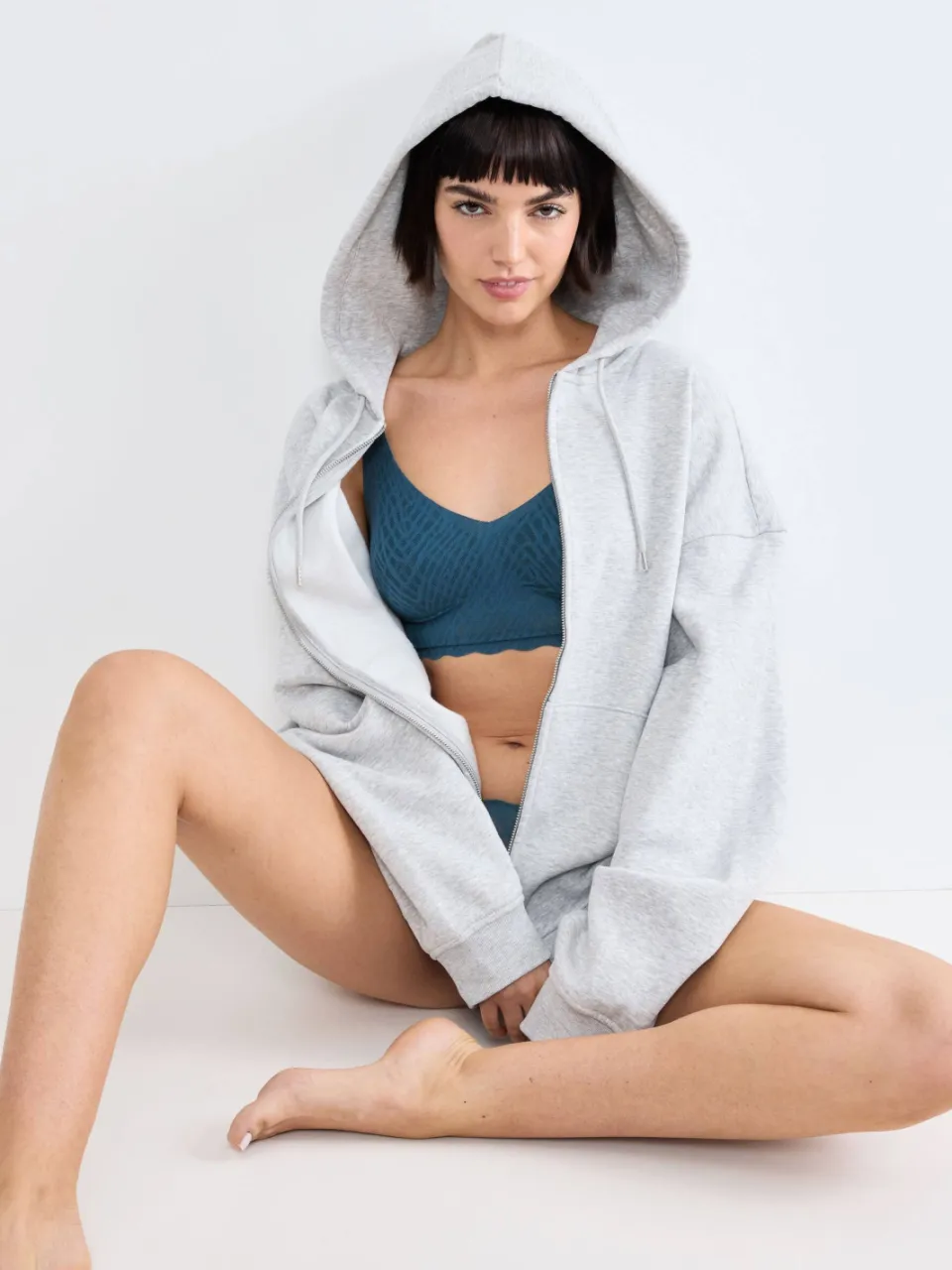 Sloggi ZERO Feel Bliss voorgevormde bralette petrol